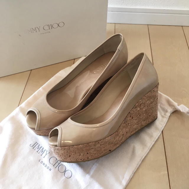 超美品♥️ JIMMY CHOO ウエッジパンプス