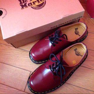 ドクターマーチン(Dr.Martens)のDr.Martens cherryred(ローファー/革靴)