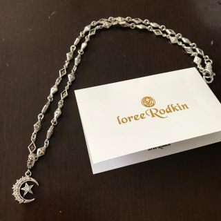 ローリーロドキン(Loree Rodkin)のloree rodkin ハーフムーンネックレス(ネックレス)