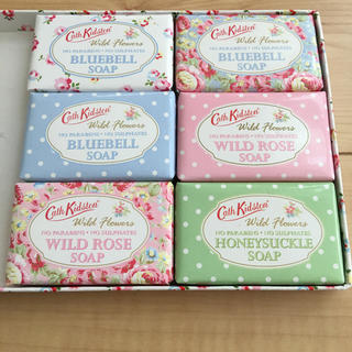 キャスキッドソン(Cath Kidston)のCath Kidston ソープ 6個セットです。 (ボディソープ/石鹸)