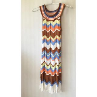 ミッソーニ(MISSONI)のミッソーニ ニットワンピース(ひざ丈ワンピース)