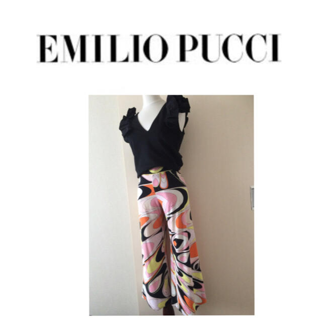 EMILIO PUCCI(エミリオプッチ)のエミリオプッチ ワイドパンツ レディースのパンツ(バギーパンツ)の商品写真