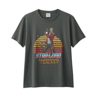 ジーユー(GU)のガーディアンズオブギャラクシー  UT G.U Tシャツ ユニクロ グレー 3(Tシャツ/カットソー(半袖/袖なし))