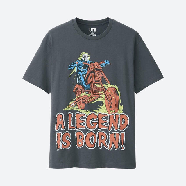 UNIQLO - Marvel UT ゴーストライダー M スカル ghost riderの UNIQLO - Marvel UT ゴーストライダー M スカル ghost riderの