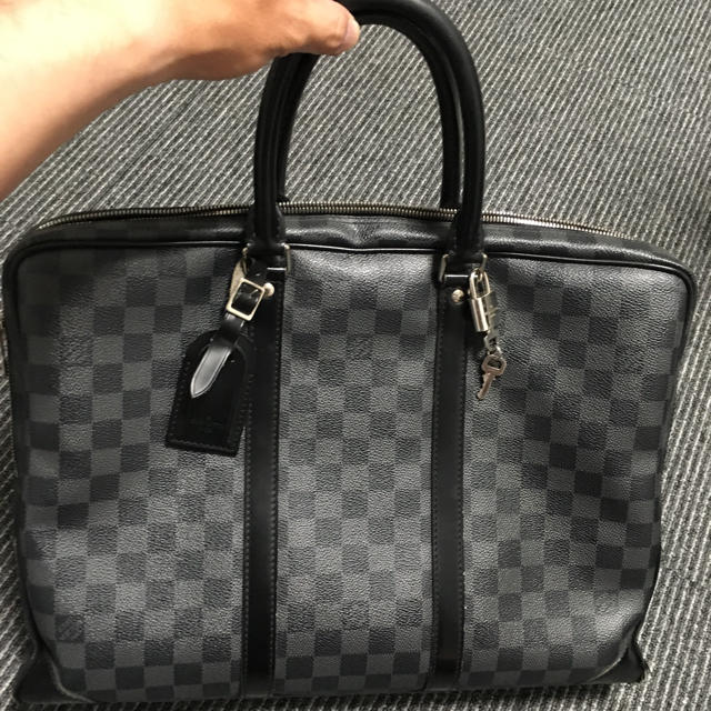 LOUIS VUITTON ダミエ グラフィット ビジネスバッグ - バッグ LOUIS VUITTON ダミエ グラフィット ビジネスバッグ - バッグ