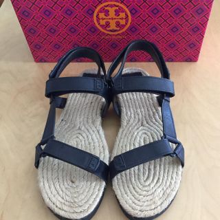 トリーバーチ(Tory Burch)の✴︎超美品✴︎Tory Burch★エスパドリーユ スポーツサンダル(サンダル)