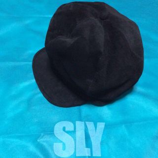 スライ(SLY)のSLYスウェードキャスケット(キャスケット)