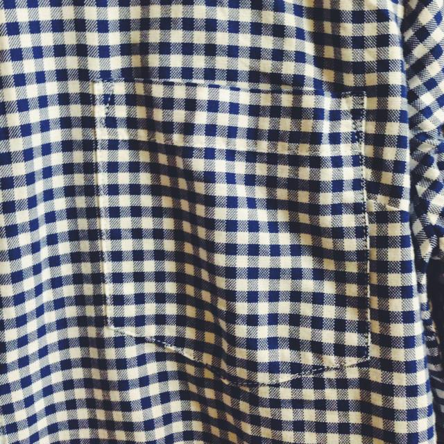 GAP(ギャップ)の【取り置き】ギンガムチェックシャツ レディースのトップス(シャツ/ブラウス(長袖/七分))の商品写真