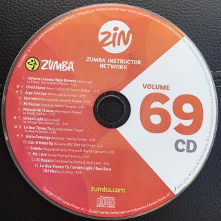 ズンバ(Zumba)のズンバCD ZIN69(ダンス/バレエ)