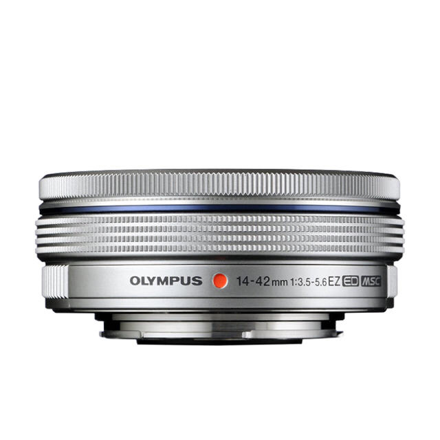 OLYMPUS(オリンパス)のOLYMPUS 電動式パンケーキズームレンズ 14-42mm F3.5-5.6  スマホ/家電/カメラのカメラ(レンズ(ズーム))の商品写真