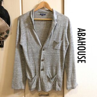 アバハウス(ABAHOUSE)のABAHOUSEリネンカーディガン送料込(カーディガン)