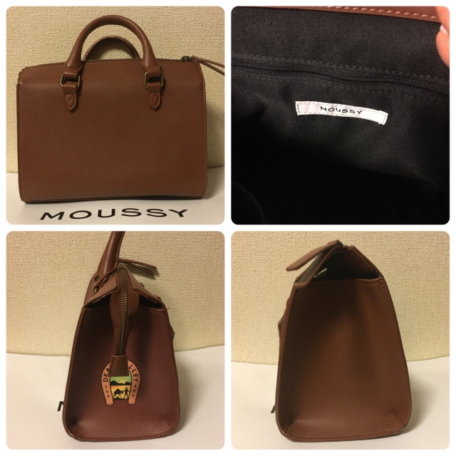 moussy(マウジー)のMOUSSYワッペンバッグ レディースのバッグ(ショルダーバッグ)の商品写真