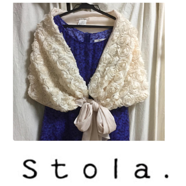 Stola.(ストラ)のstola. フラワーストール レディースのファッション小物(ストール/パシュミナ)の商品写真