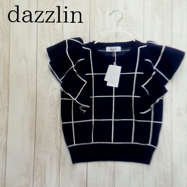 dazzlin(ダズリン)の新品　dazzlin　ラッフルトップス レディースのトップス(カットソー(半袖/袖なし))の商品写真