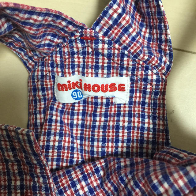 mikihouse(ミキハウス)の4 ミキハウス オールインワン90 キッズ/ベビー/マタニティのキッズ服男の子用(90cm~)(パンツ/スパッツ)の商品写真