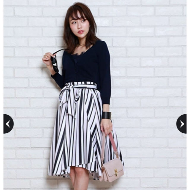 Rirandture(リランドチュール)の新品♡リラのストライプスカート♡ レディースのスカート(ひざ丈スカート)の商品写真