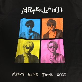 ニュース(NEWS)のNEWS NEVERLAND ライブ Tシャツ(アイドルグッズ)