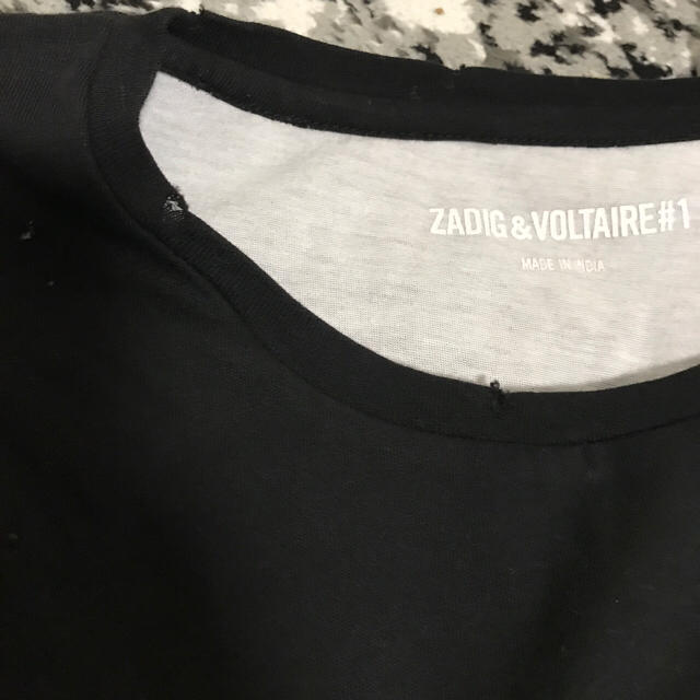 Zadig&Voltaire(ザディグエヴォルテール)のzadig&voltaireノースリーブ レディースのトップス(Tシャツ(半袖/袖なし))の商品写真