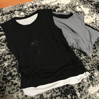 ザディグエヴォルテール(Zadig&Voltaire)のzadig&voltaireノースリーブ(Tシャツ(半袖/袖なし))