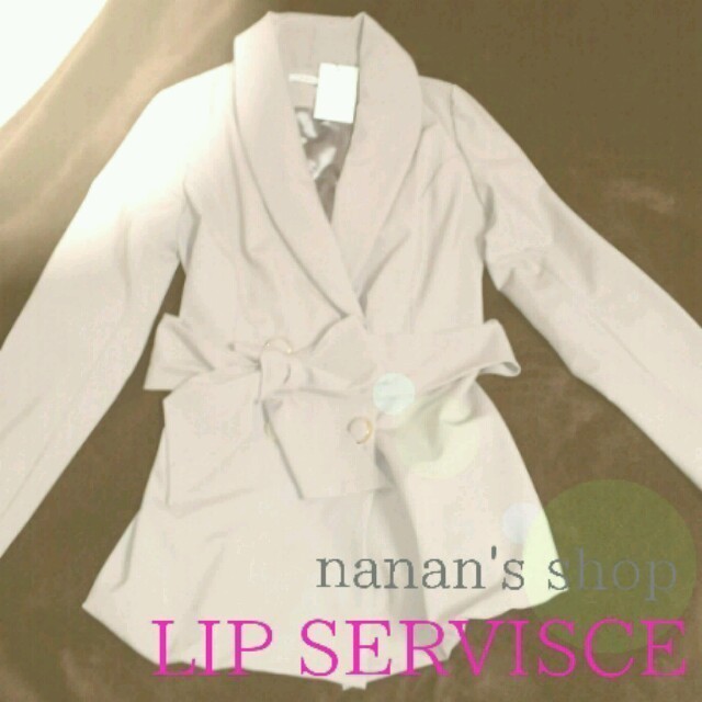 LIP SERVICE(リップサービス)の新品LIPSERVICEスプリングコート レディースのジャケット/アウター(トレンチコート)の商品写真