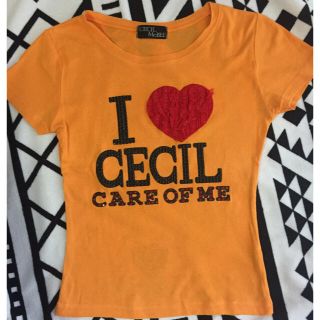 セシルマクビー(CECIL McBEE)のCECILMcBEE♡Tシャツ(Tシャツ(半袖/袖なし))