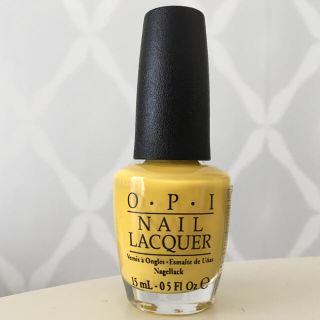 オーピーアイ(OPI)の【ほぼ未使用に近いです☆】OPI イエロー(マニキュア)