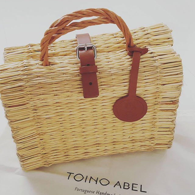 Ron Herman(ロンハーマン)の【新品】TOINO ABEL レザーベルトバスケット レディースのバッグ(かごバッグ/ストローバッグ)の商品写真