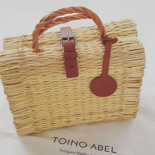 ロンハーマン(Ron Herman)の【新品】TOINO ABEL レザーベルトバスケット(かごバッグ/ストローバッグ)