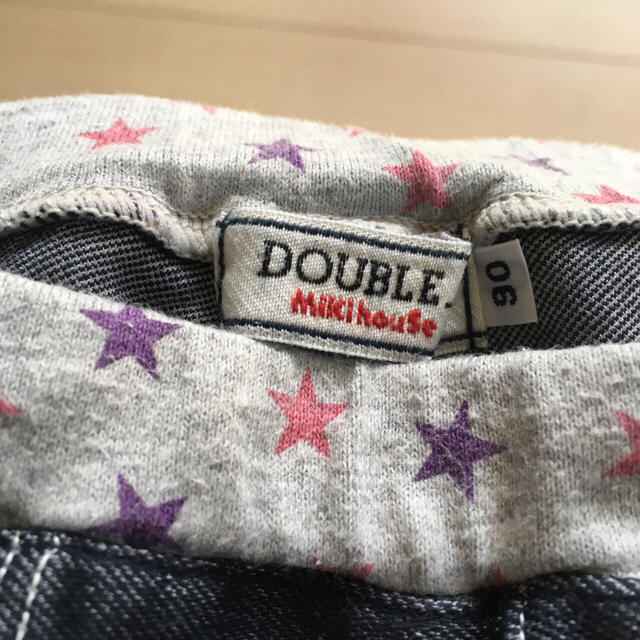 DOUBLE.B(ダブルビー)のミキハウス  ダブルB  スパッツ サイズ  90 キッズ/ベビー/マタニティのキッズ服女の子用(90cm~)(パンツ/スパッツ)の商品写真