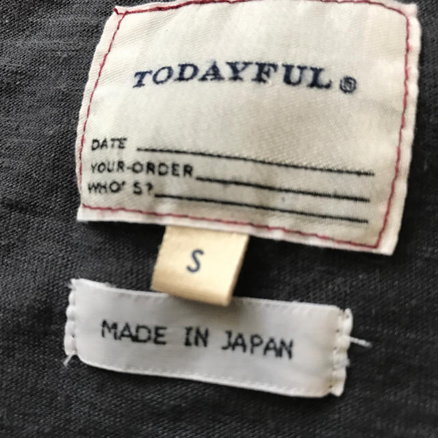 TODAYFUL(トゥデイフル)の健美さま専用☆完売 トゥデイフル TODAYFUL useful tee S レディースのトップス(Tシャツ(半袖/袖なし))の商品写真