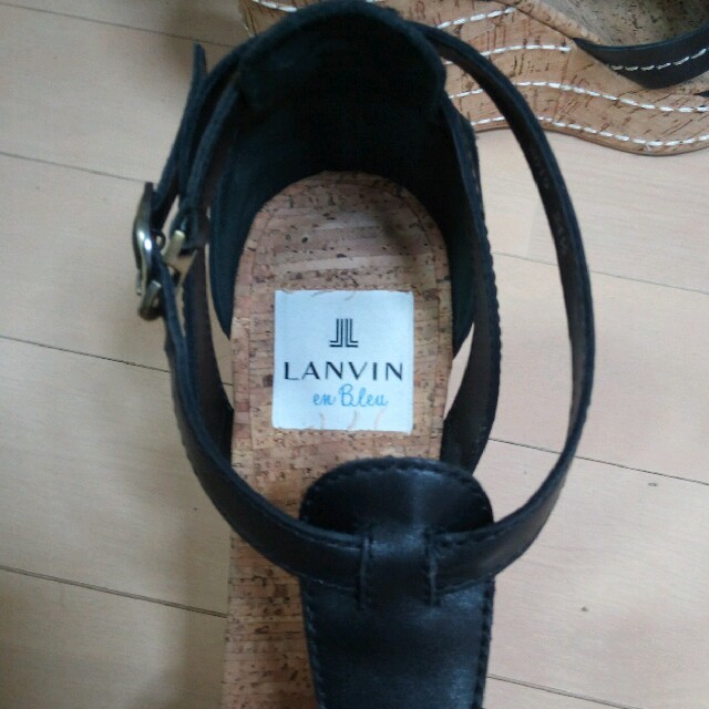 LANVIN en Bleu(ランバンオンブルー)のLANVIN ウエッジサンダル レディースの靴/シューズ(サンダル)の商品写真