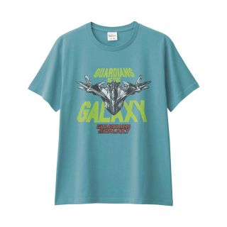 ジーユー(GU)のガーディアンズオブギャラクシー  UT G.U Tシャツ ユニクロ ブルー(Tシャツ/カットソー(半袖/袖なし))