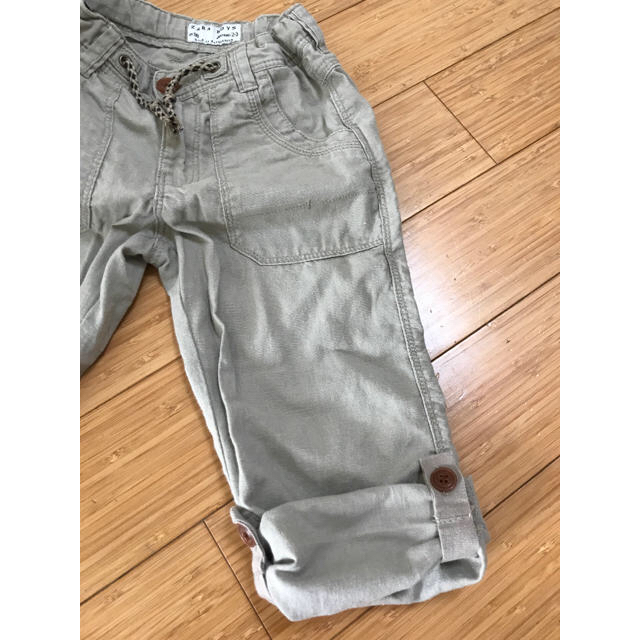 ZARA KIDS(ザラキッズ)のZARA  BOYS  リネンパンツ  98 キッズ/ベビー/マタニティのキッズ服男の子用(90cm~)(パンツ/スパッツ)の商品写真