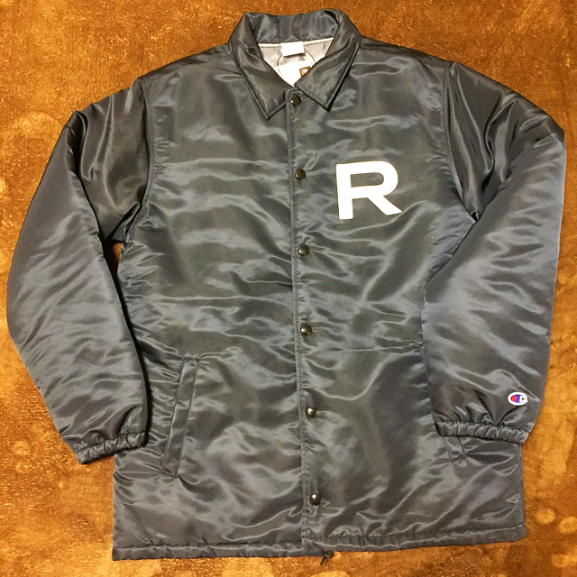 Ron Herman(ロンハーマン)のRHC x チャンピオン コラボ コーチジャケット Ｌ 16ss メンズのジャケット/アウター(ナイロンジャケット)の商品写真