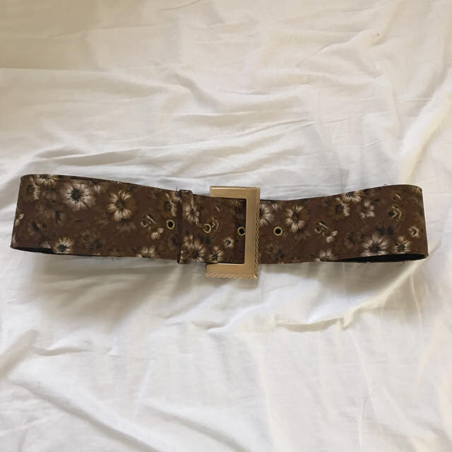 mother(マザー)のvintage flower belt  レディースのファッション小物(ベルト)の商品写真