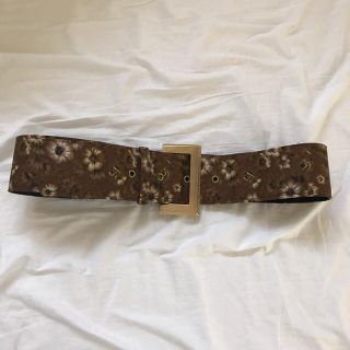 マザー(mother)のvintage flower belt (ベルト)