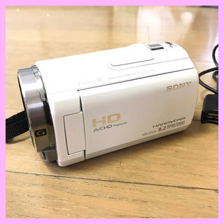 ソニー(SONY)のぷっちさん専用♡ソニー ビデオカメラ HDR-CX535/W(ビデオカメラ)