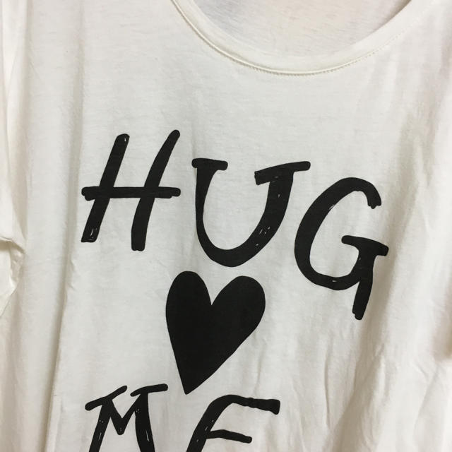 Ungrid(アングリッド)のHUG❤︎ME tee レディースのトップス(Tシャツ(半袖/袖なし))の商品写真