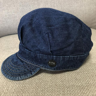 フィス(FITH)のFITH デニムの帽子 新品未使用 Lサイズ (帽子)