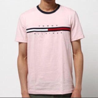 トミー(TOMMY)のトミーヒルフィルガー ピンク Tシャツ(Tシャツ/カットソー(半袖/袖なし))