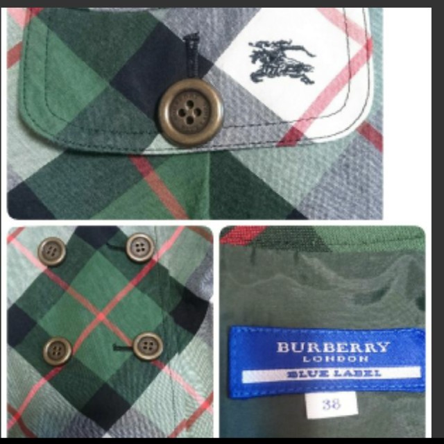 BURBERRY(バーバリー)のvickieさま取り置き◆バーバリー ブルーレーベル チェック ワンピース♪ レディースのワンピース(ミニワンピース)の商品写真