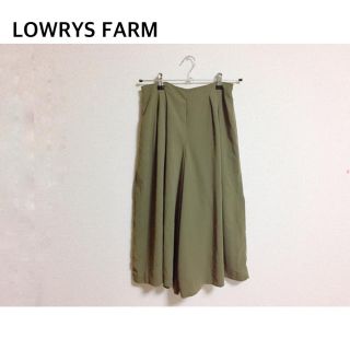 ローリーズファーム(LOWRYS FARM)の連休限定価格 ＊LOWRYS FARM ＊ ガウチョパンツ(カジュアルパンツ)