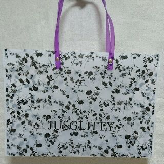 ジャスグリッティー(JUSGLITTY)のジャスグリッティー ショッパー(ショップ袋)