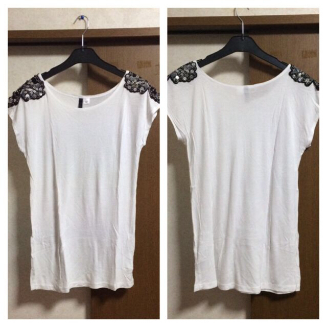 H&M(エイチアンドエム)のH&M☆Tシャツ レディースのトップス(Tシャツ(半袖/袖なし))の商品写真