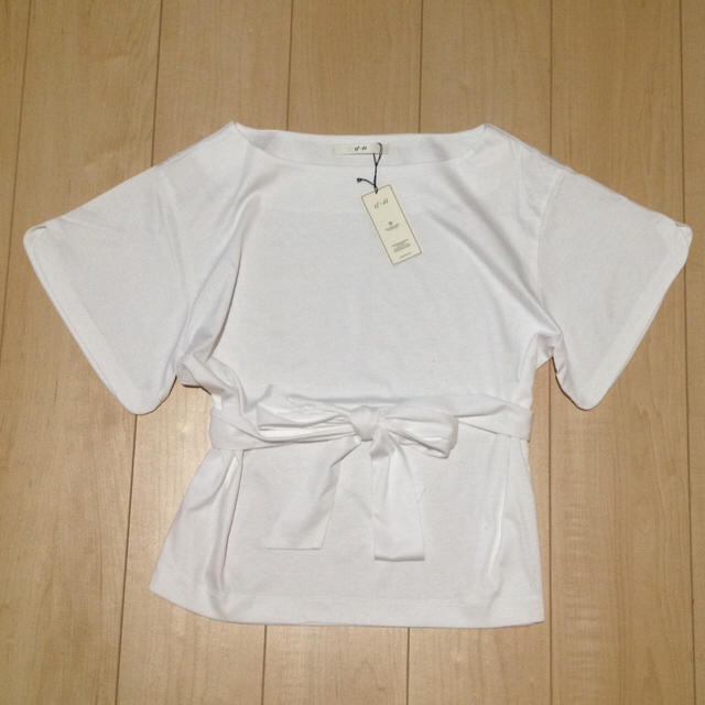ef-de(エフデ)の新品 タグ付き M エフデ 8532円 ホワイト レディースのトップス(Tシャツ(半袖/袖なし))の商品写真