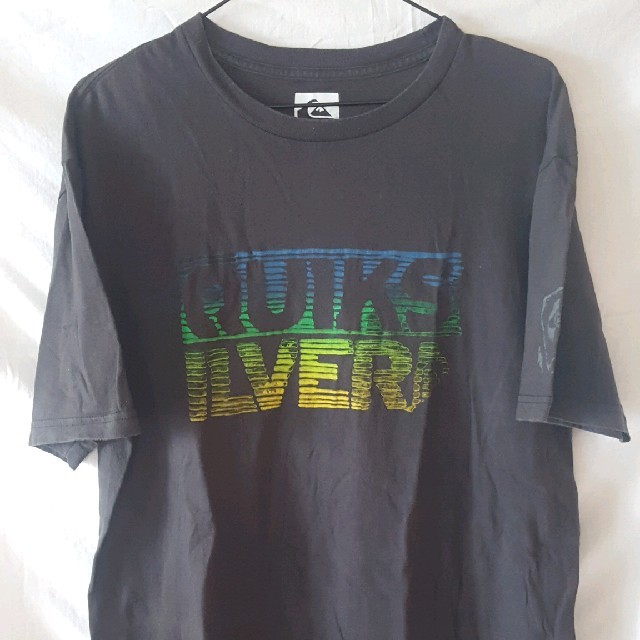 QUIKSILVER(クイックシルバー)のquicksilver★ロゴTシャツ★チャコールグレー★クイックシルバー メンズのトップス(Tシャツ/カットソー(半袖/袖なし))の商品写真