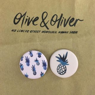 ロンハーマン(Ron Herman)のolive&oliver 缶バッジ(バッジ/ピンバッジ)