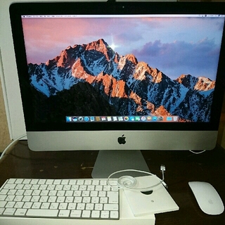 アップル(Apple)のiMac 21.5インチ 4K 2015 i7/16GB/SSD256GB 美品(デスクトップ型PC)