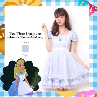 シークレットハニー　ティータイムワンピース Alice  Ver. ディズニー