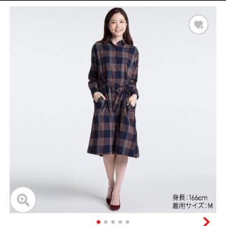 Uniqlo ユニクロ チェック ワンピース Lの通販 By Mrn ユニクロならラクマ